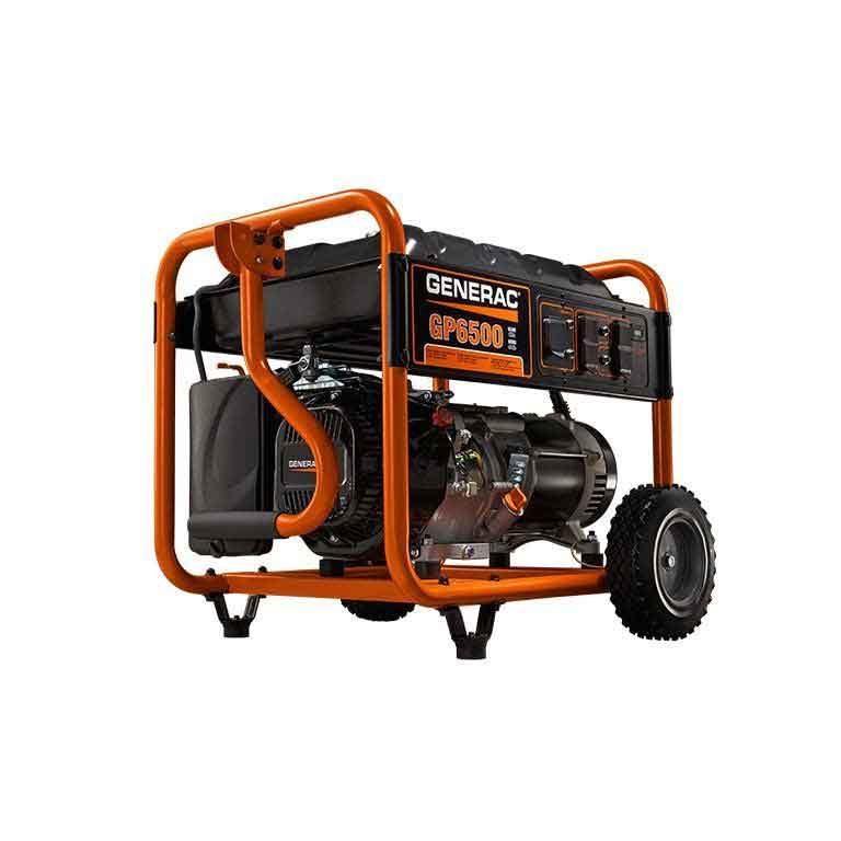 GP Series 6500 Watt Portable Generator With Cord