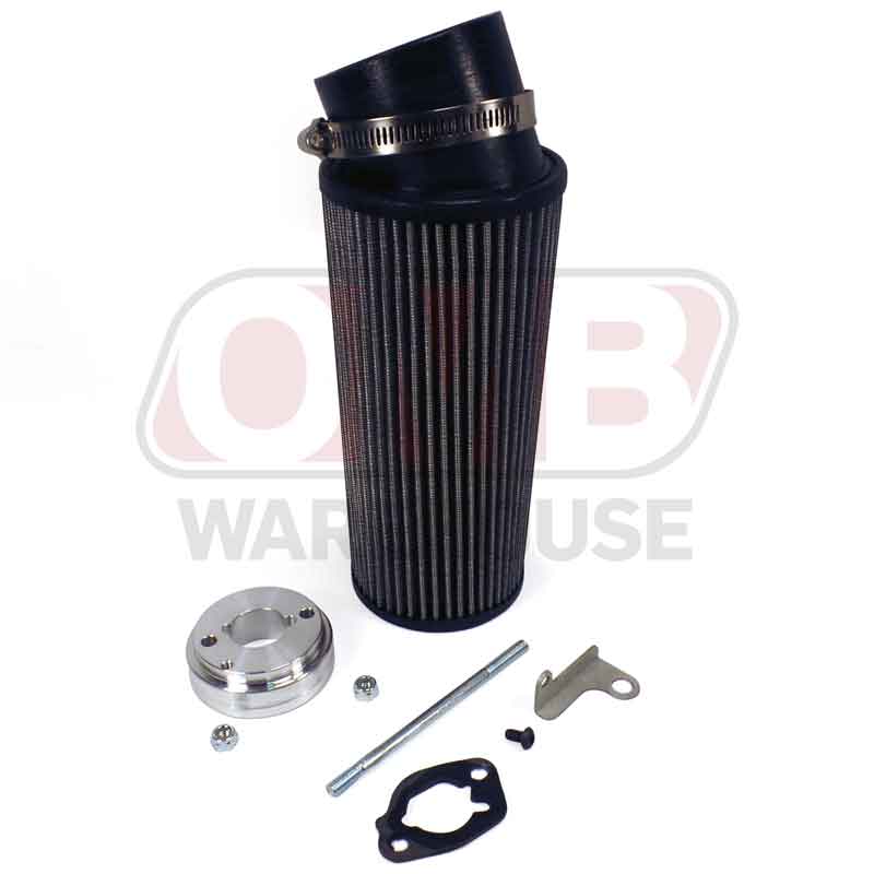 Predator 212cc / Clone 196cc 8" Angled Air Filter Intake KitKomatsu