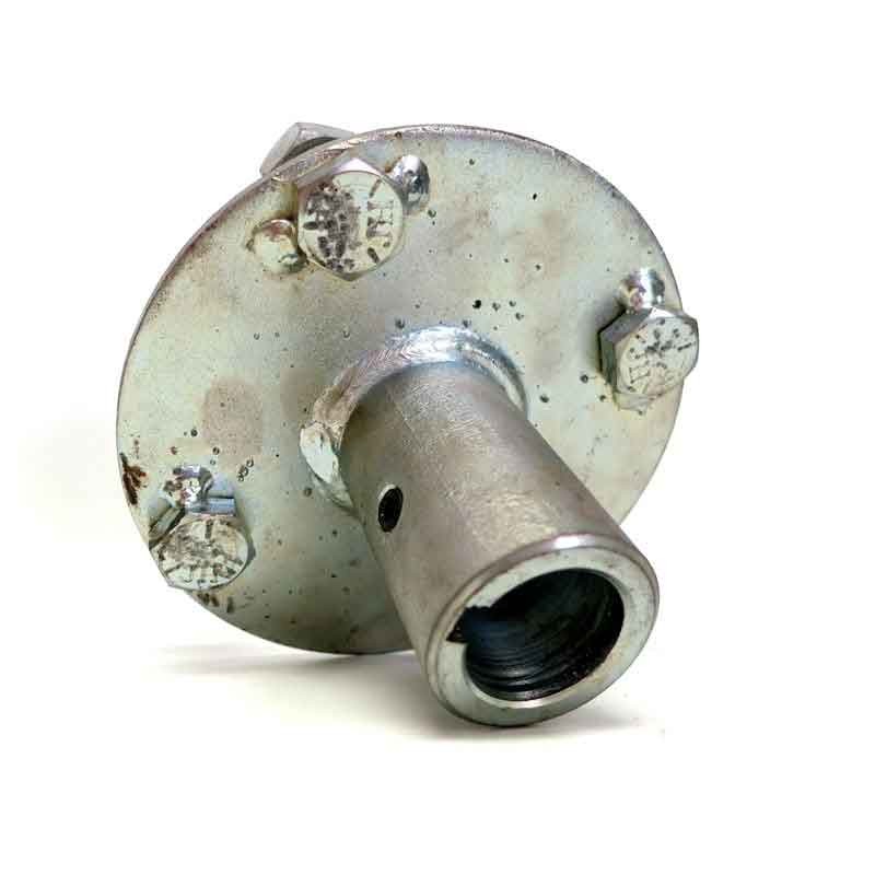 1" Zinc Plated Steel Hub for Live AxleWheel HubsOMB Warehouse