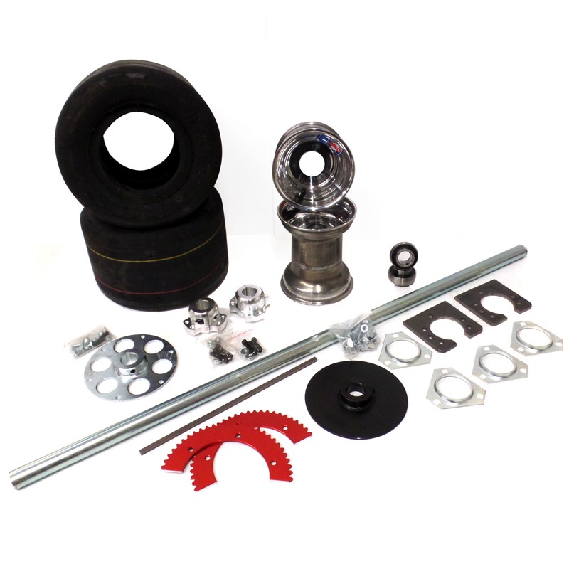 1" Complete Motorized Drift Trike Axle PackageAxle PackagesOMB