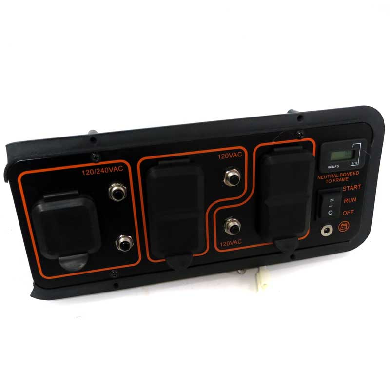 Generac 0H9775E RCP Panel Assembly 30 Amp w/ Hour MeterAll PartsOMB