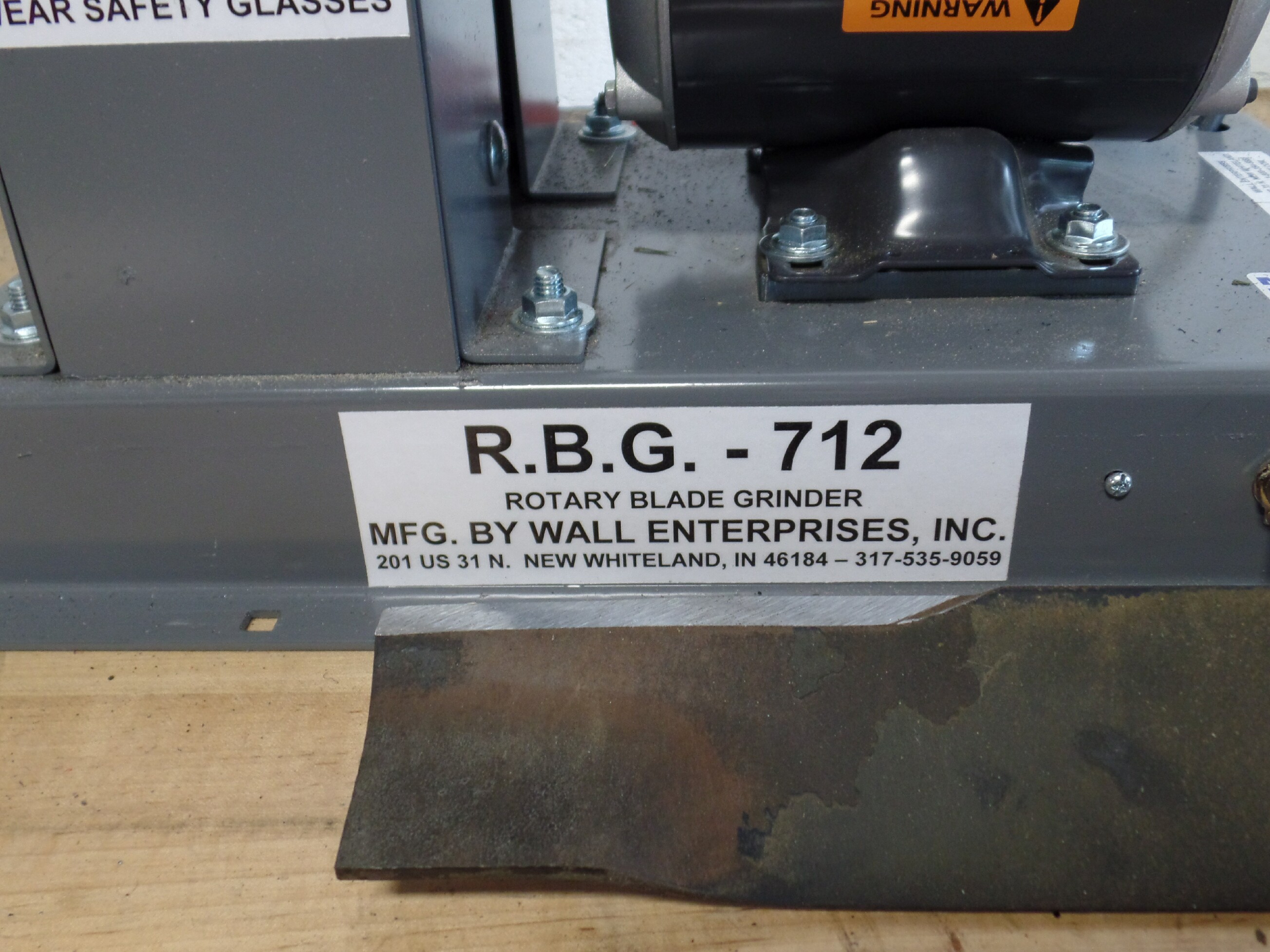 RBG 712 Professional Lawn Mower Blade Grinder / SharpenerRBG Blade